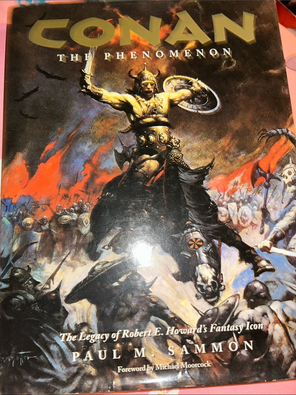 Conan The Phenomenon Wall Art Poster - Gold, Black & Red